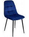 Krzesło Tapicerowane K417 Granat Welur