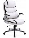Fotel Obrotowy LIVERPOOL Biały Krzesło Obrotowe